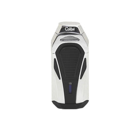 Colibri Boss Silver and Black Lighter with Cutter